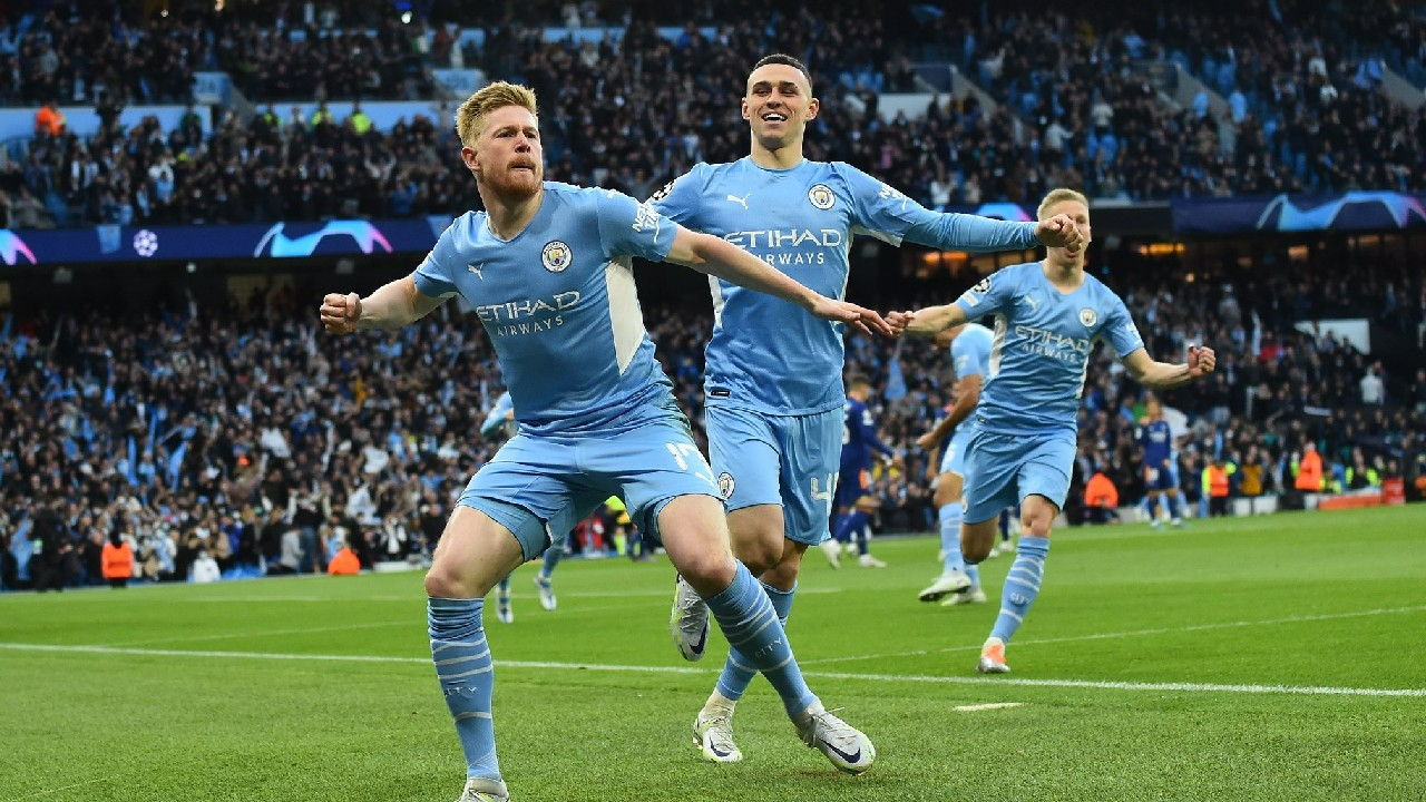 Benzema'nın golleri yetmedi! Kazanan Manchester City!