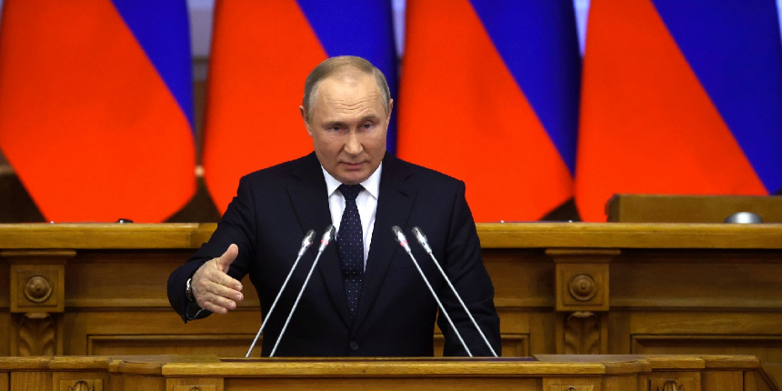 Putin'den açık tehdit: Dışarıdan biri Ukrayna'ya müdahale etmeye çalışırsa, yanıtımız yıldırım hızında olacak