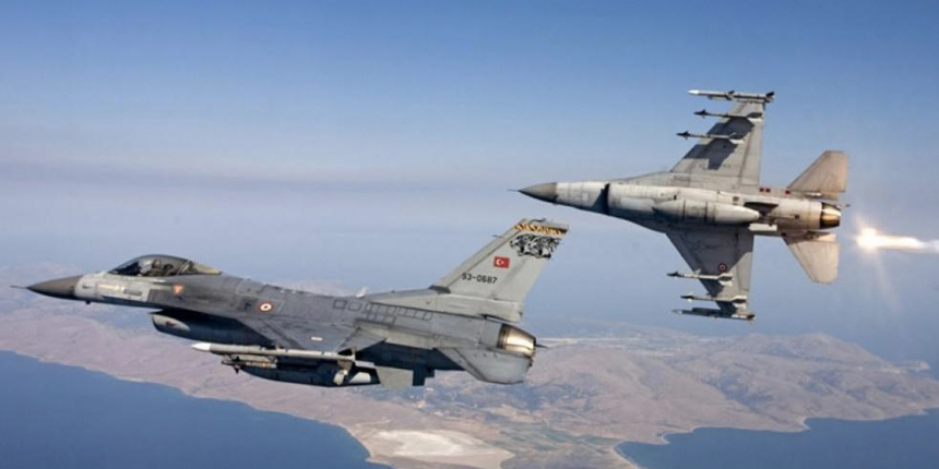Yunanistan'ın skandal provokasyonuna hava kuvvetleri anında karşılık verdi