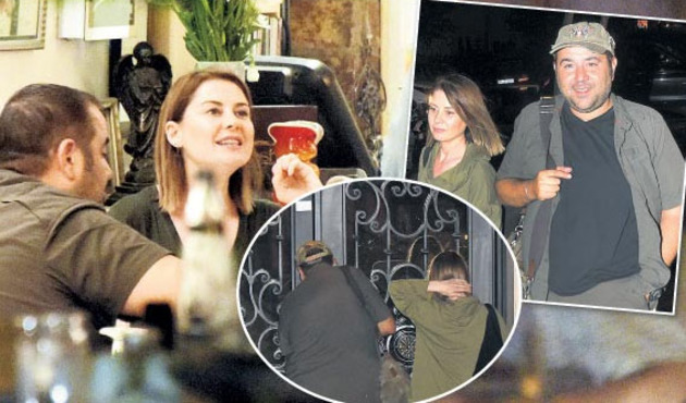 Ata Demirer yeni aşkı ile yakalandı! Cihangir'de bağıra bağıra aşk şarkıları söylerken...