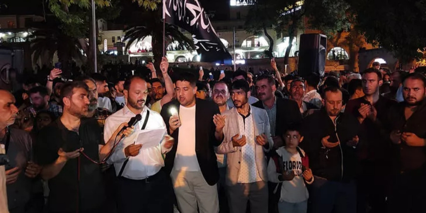 Şanlıurfa'daki 'şeriat çağrısı' görüntüleri sonrası valilikten açıklama geldi: Soruşturma başlatıldı