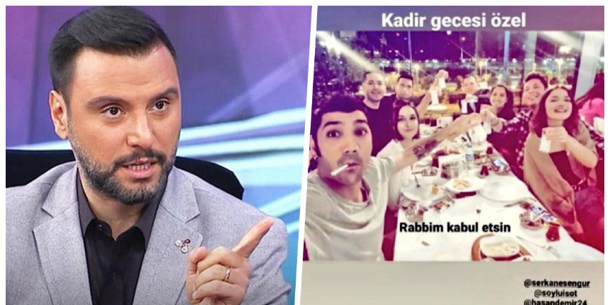 Alişan, Pegasus çalışanlarının 'Kadir Gecesi' paylaşımına tepki gösterdi: 'Nasıl insanlarsınız siz!'