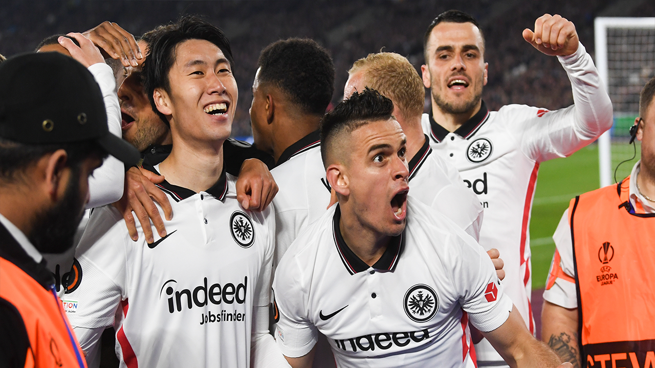 E. Frankfurt, deplasmanda West Ham United'ı devirdi