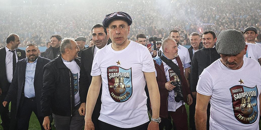29 hafta liderliği bırakmayan Trabzonspor'da şampiyonluğun mimarı Abdullah Avcı