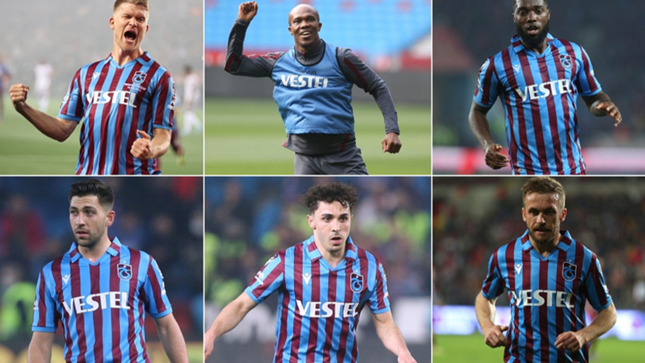 Şampiyon Trabzonspor'da 6 futbolcu hücuma büyük katkı verdi