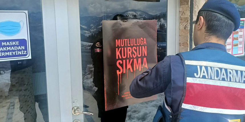 Şampiyonluk kutlamalarında 'Mutluluğa Kurşun Sıkma' kampanyası karşılık buldu