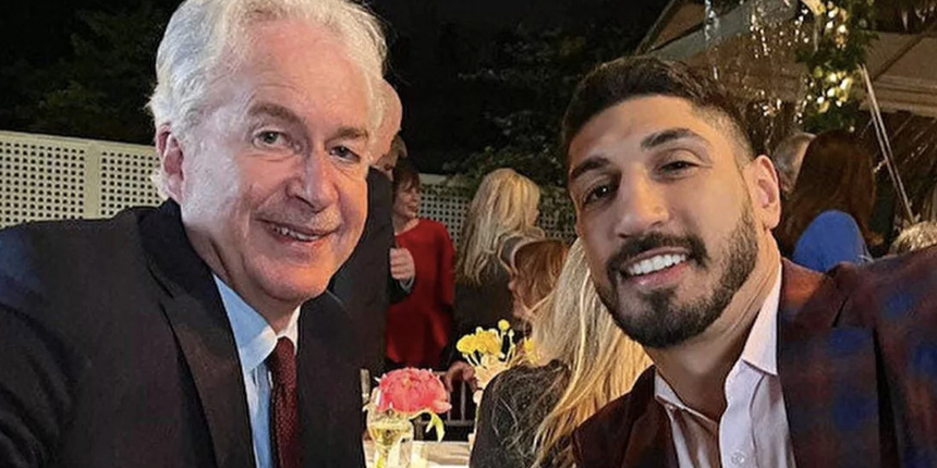 FETÖ'cü Enes Kanter, CIA Direktörü ile yan yana fotoğraf paylaştı