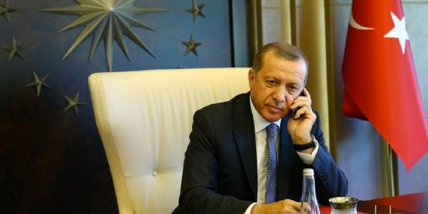 Cumhurbaşkanı Erdoğan, liderlerle telefonda bayramlaştı