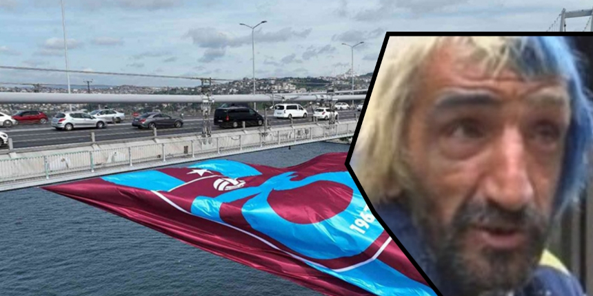 15 Temmuz Şehirler köprüsündeki Trabzonspor bayrağını indirmek istedi!