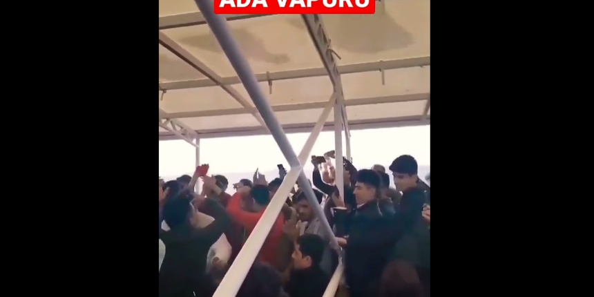 İşte asparagas paylaşımın gerçeği: Ada vapuru değil Arap turist vapuru