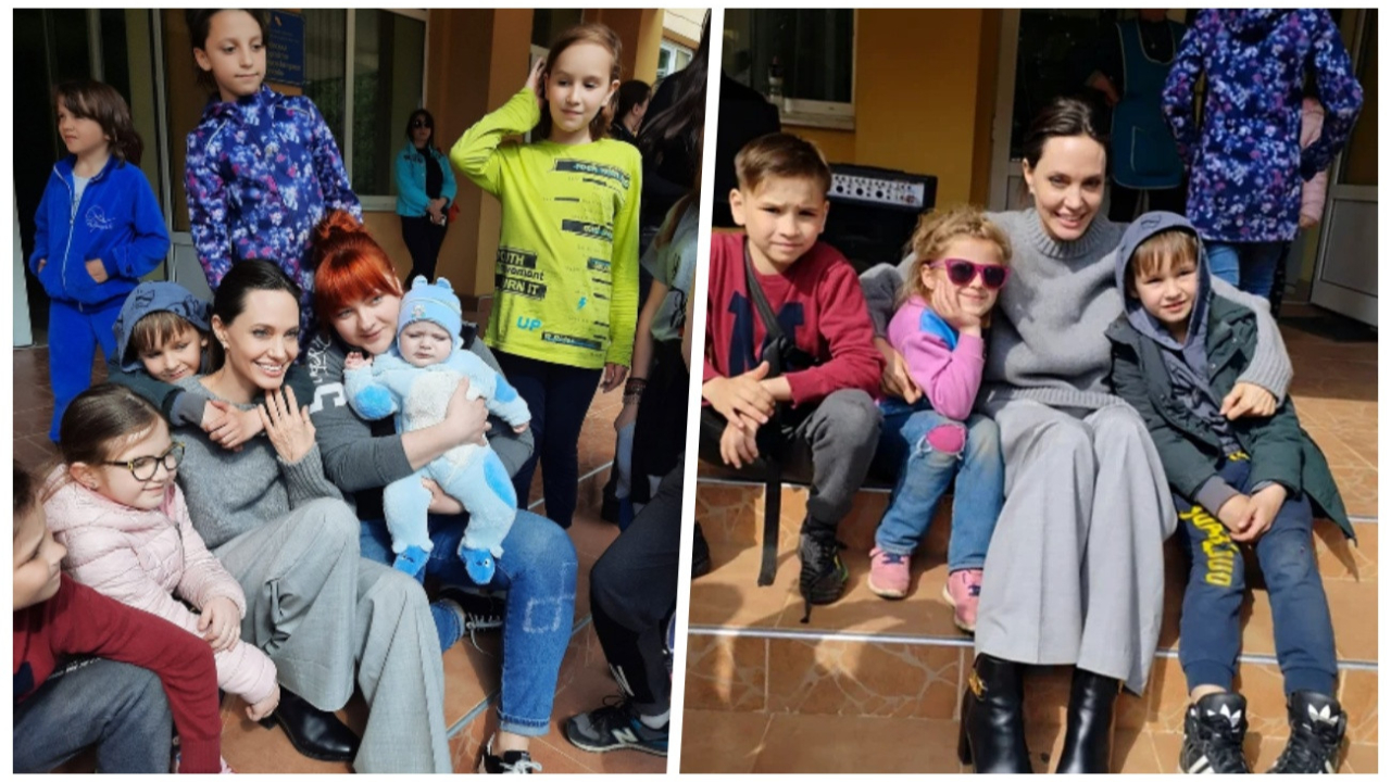 Angelina Jolie'den Ukrayna'ya sürpriz ziyaret