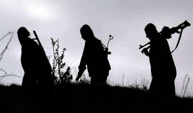 PKK'lı teröristler üs bölgesine taciz ateşi açtı
