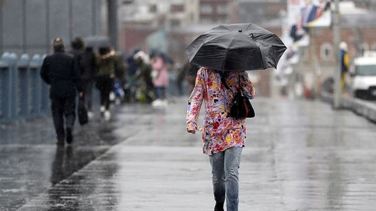 Meteoroloji'den hafta sonu uyarısı: İstanbul dahil pek çok ilde sağanak bekleniyor!