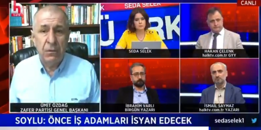 Ümit Özdağ'dan canlı yayında itiraf! Yetiştirdiği istihbaratçı ve polisler bilgi sızdırıyormuş