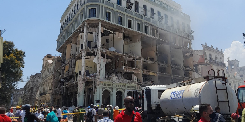 Küba'nın başkenti Havana'daki ünlü otelde büyük patlama: 18 ölü, 14'ü çocuk, 64 yaralı