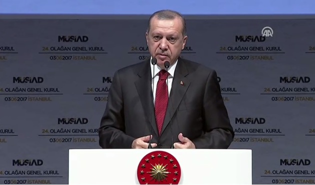 Cumhurbaşkanı Erdoğan'dan rest: "Eğer taciz olursa..."
