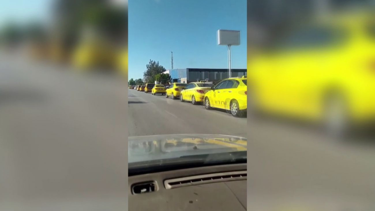 Taksicilerden 'zam' kuyruğu