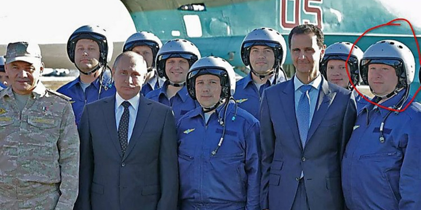 Düşürülen Rus uçağının enkazı görüntülendi