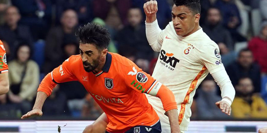 Süper Lig'de oynanan Başakşehir- Galatasaray maçından gol sesi çıkmadı