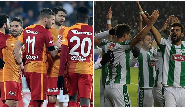 Galatasaray-Konyaspor maçının özeti ve golleri