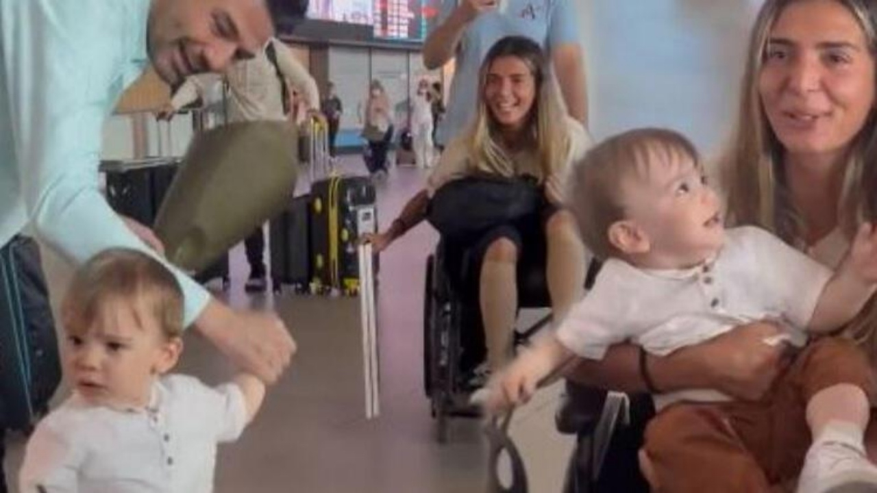 Survivor Merve Aydın Oğlu Barlas'a Kavuştu! Merve Aydın'ın Eşi ve Oğluyla Buluşma Anı Duygulandırdı