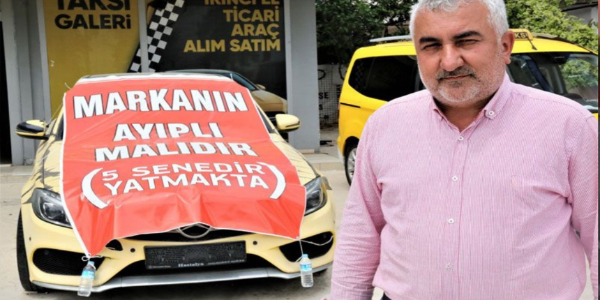 5 yıl önce aldığı araç kabusu oldu: 'Markanın ayıplı malıdır, 5 yıldır yatmakta'