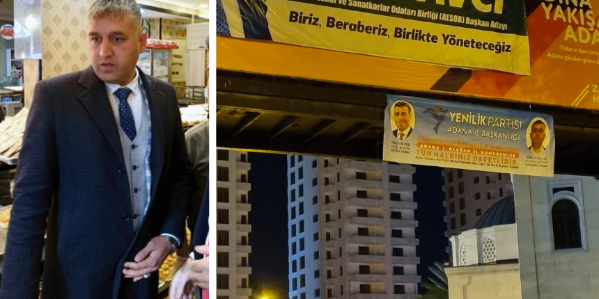 Yenilik Partisi Adana İl Başkanı silahlı saldırıya uğradı