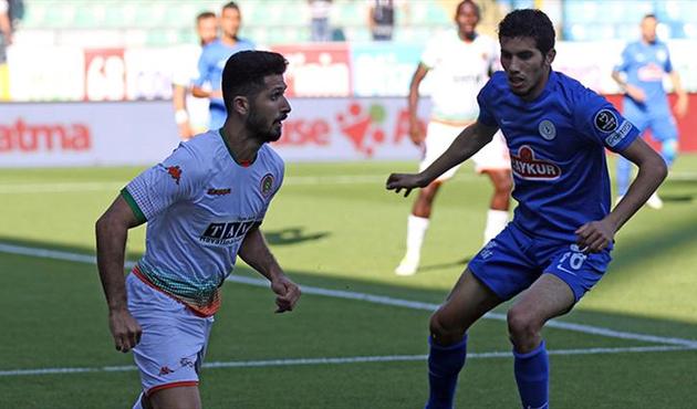 Çaykur Rizespor Alanyaspor maçının özeti ve golleri