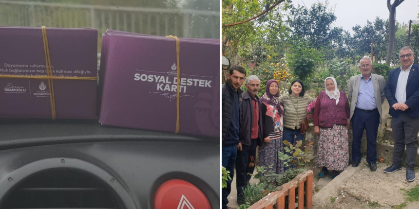 İBB bütçesinden Trabzonlulara sosyal yardım kartı dağıtıldı: Yavuz Saltık gururla paylaştı!