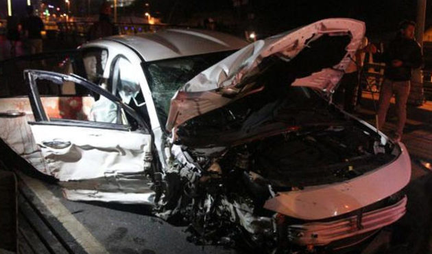 Şişli'de kaza: 1 ölü, 2 yaralı!