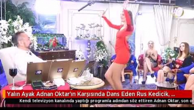 Adnan Oktar'ın Rus kediciği Ankara havasıyla coştu!