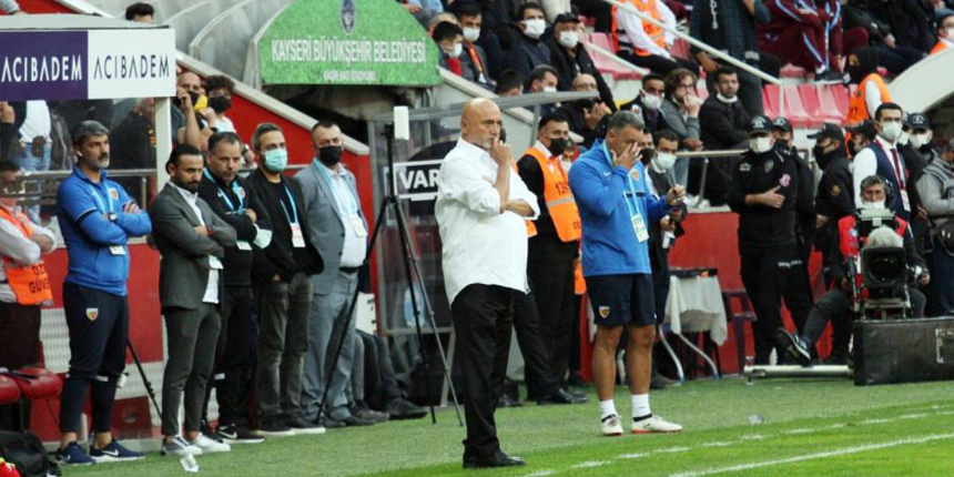 Hikmet Karaman, Kayserispor ile Trabzonspor'a karşı kazanamadı