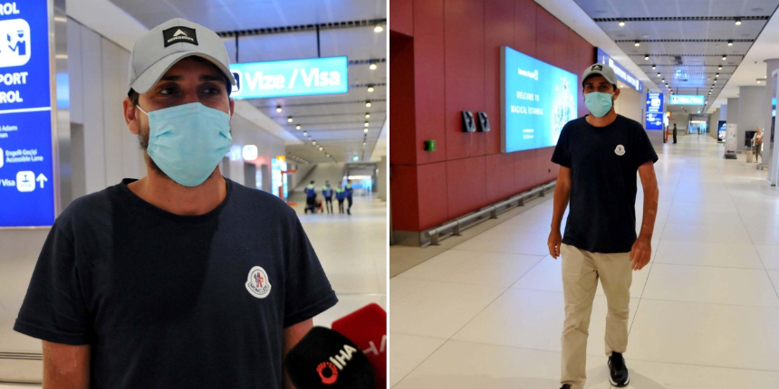 Bali’de balıkçılar tarafından 66 saat sonra kurtarılan Türk kaptan yurda döndü