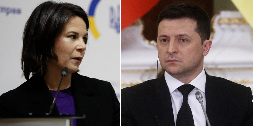 Zelenskiy, Almanya ve Hollanda Dışişleri Bakanları ile bir araya geldi
