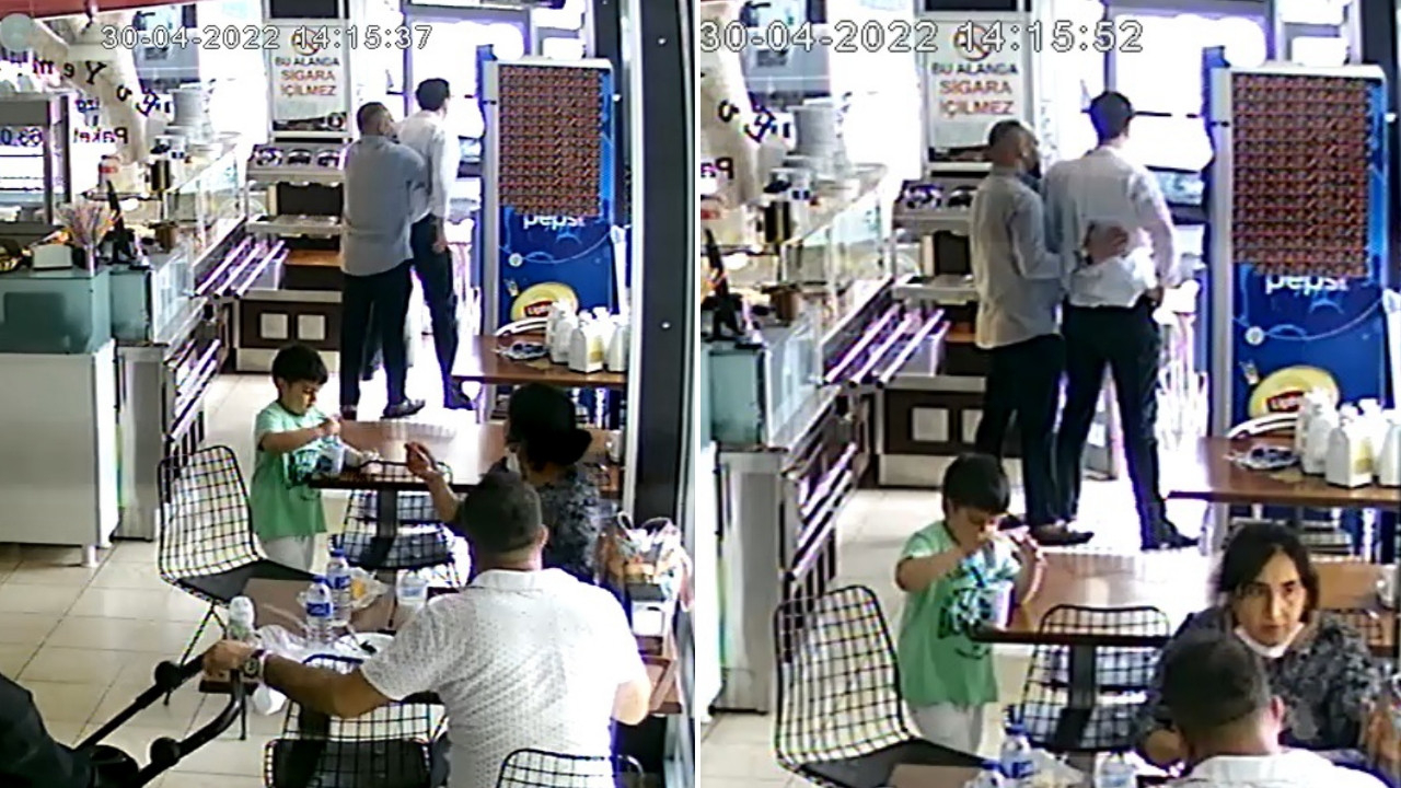 Heimlich manevrası bir hayatı daha kurtardı: Saniye saniye kamerada!