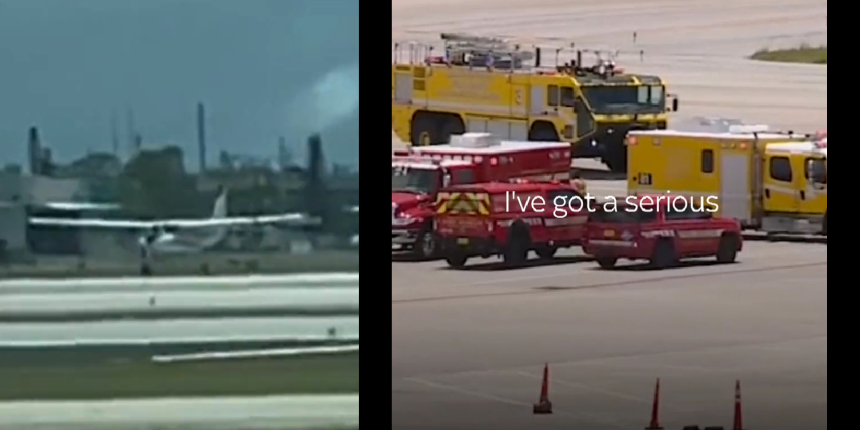 Pilot bayıldı, uçağı deneyimsiz bir yolcu havalimanına indirdi