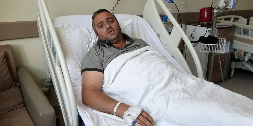 Ayı ile güreşti, keneye yenildi: "Ayı bu kadar hırpalamadı" dedi