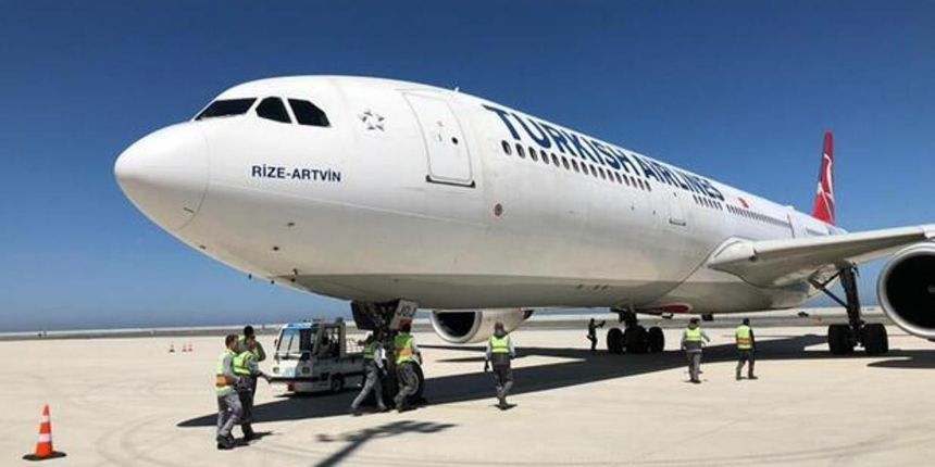 THY'nin Rize-Artvin uçuşları başladı