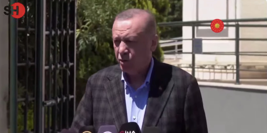 Erdoğan'dan  İsveç ve Finlandiya'nın NATO üyelik girişimlerine ilişkin açıklama: İskandinav ülkeleri terör örgütlerinin misafirhanesi gibi
