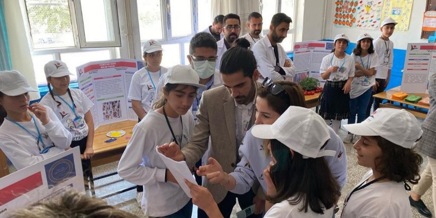 Silvanlı öğrenciler Bilim Fuarı'nda çalışmalarını sergiledi