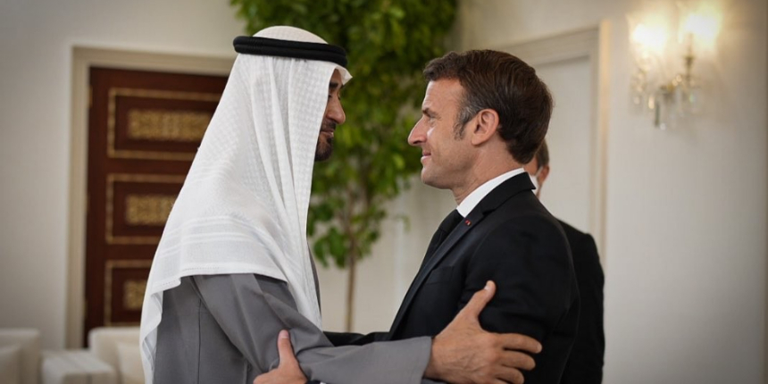 Fransa Cumhurbaşkanı Macron BAE’de