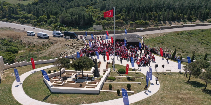 Tam 107 yıl sonra, aynı ruhla Çanakkale’de!