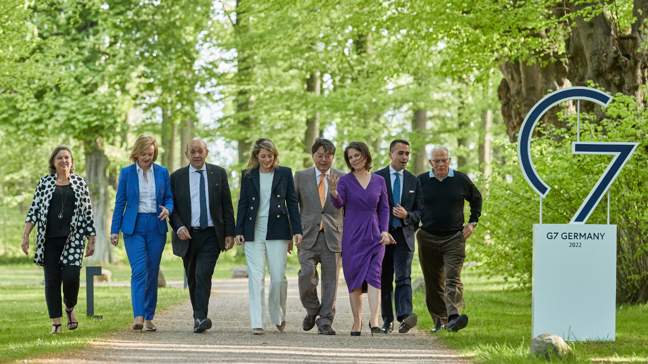 G7 Dışişleri Bakanları Almanya'da bir araya geldi