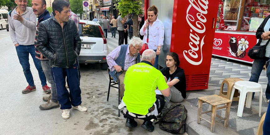 Görenler şaşkına döndü: Kaza yapan sürücü 93 yaşında çıktı