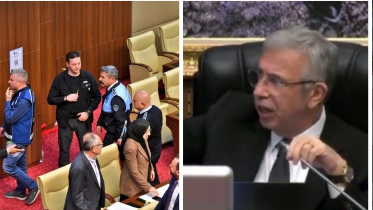 Ankara Büyükşehir Belediyesi’nde Mansur Yavaş zorbalığı! Zabıtalarla attırmaya çalıştı