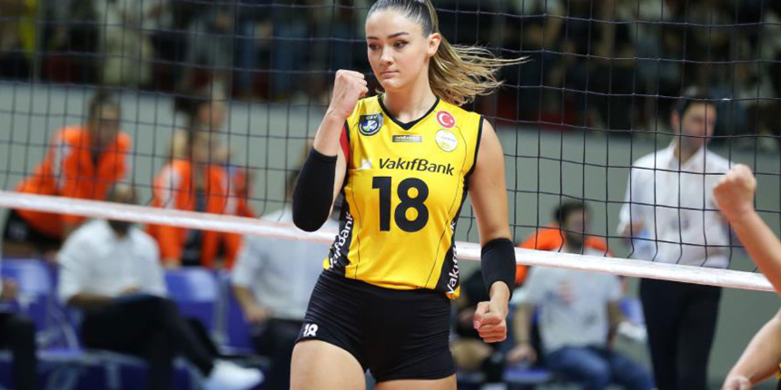 Şampiyon Vakıfbank'ın yıldızı Zehra Güneş'ten müthiş performans! Birçok ismi ardında bıraktı