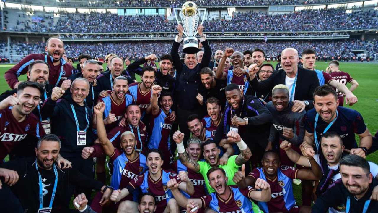 Şampiyon Trabzonspor Atatürk Olimpiyat Stadı'nda tarih yazdı! İşte Altay maçından elde edilen gelir