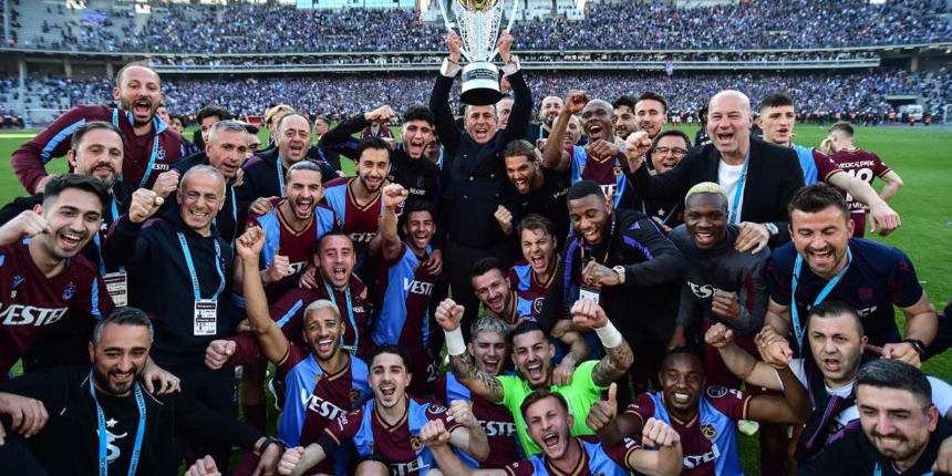 Şampiyon Trabzonspor Atatürk Olimpiyat Stadı'nda tarih yazdı! İşte Altay maçından elde edilen gelir