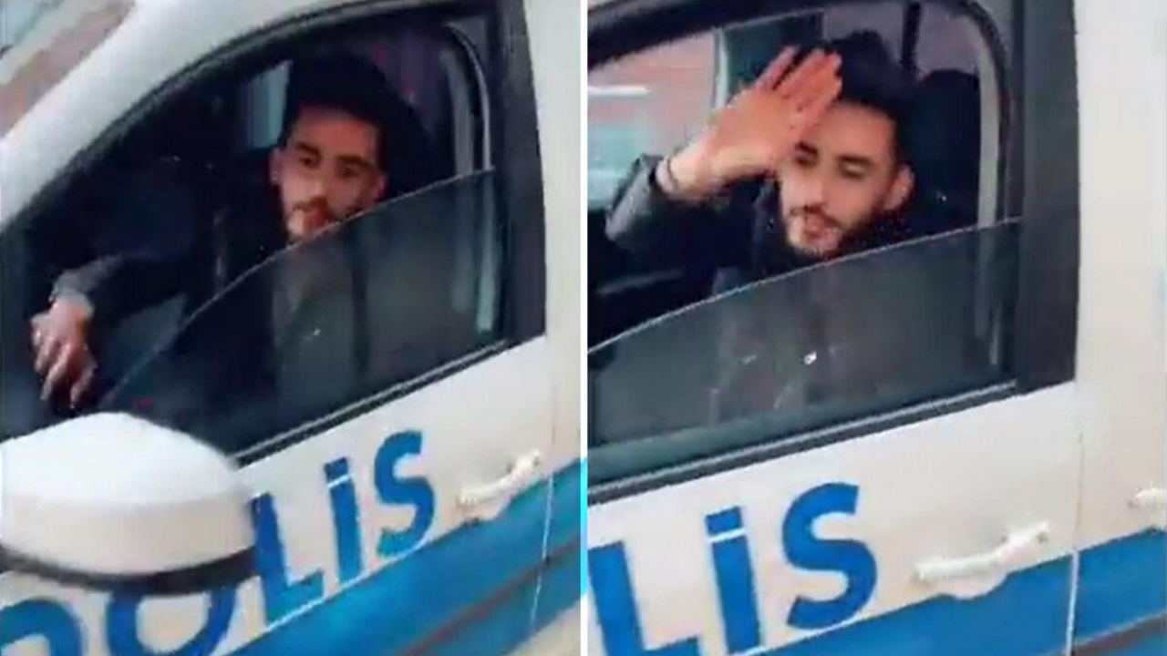 Polis aracını kullanan Suriyeli hakkında flaş gelişme: Sınır dışı ediliyor