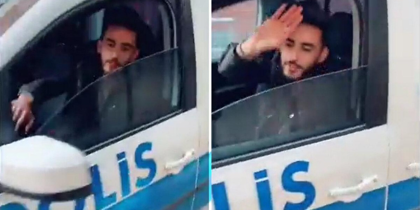 Polis aracını kullanan Suriyeli hakkında flaş gelişme: Sınır dışı ediliyor
